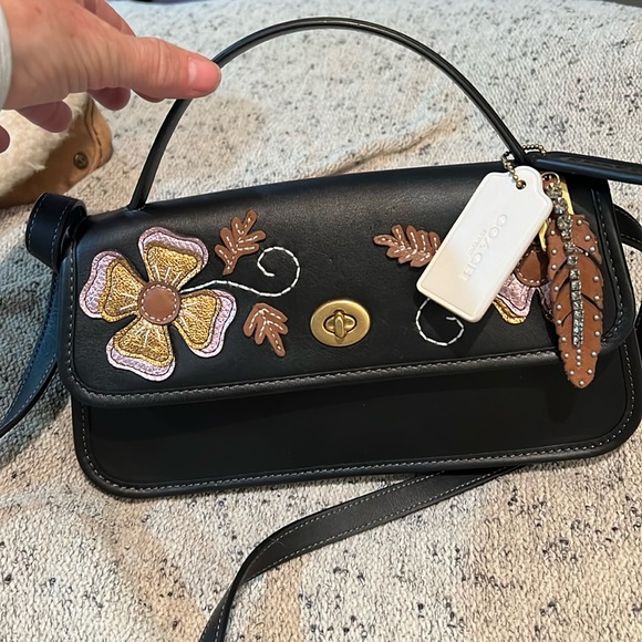 Coach Upcrafted Reloved Turnlock Clutch Purse - Picture 2 of 16